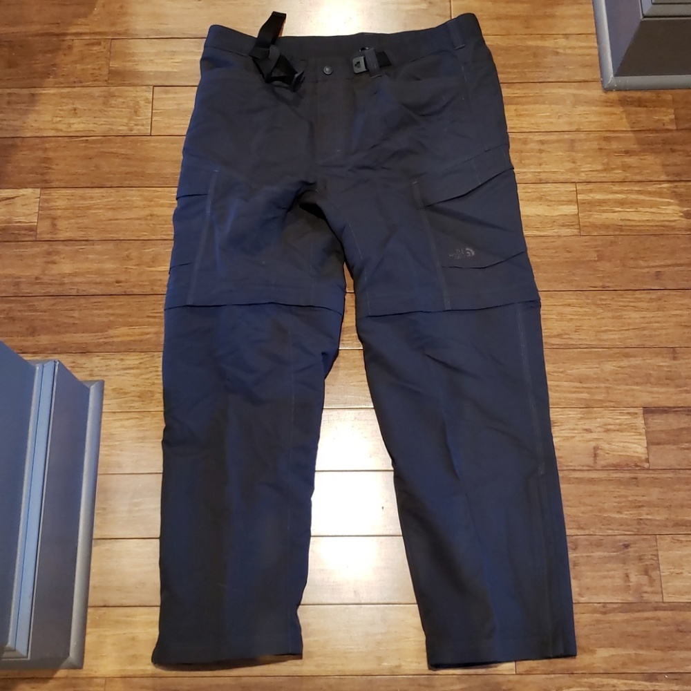 Mens North face convertible pants